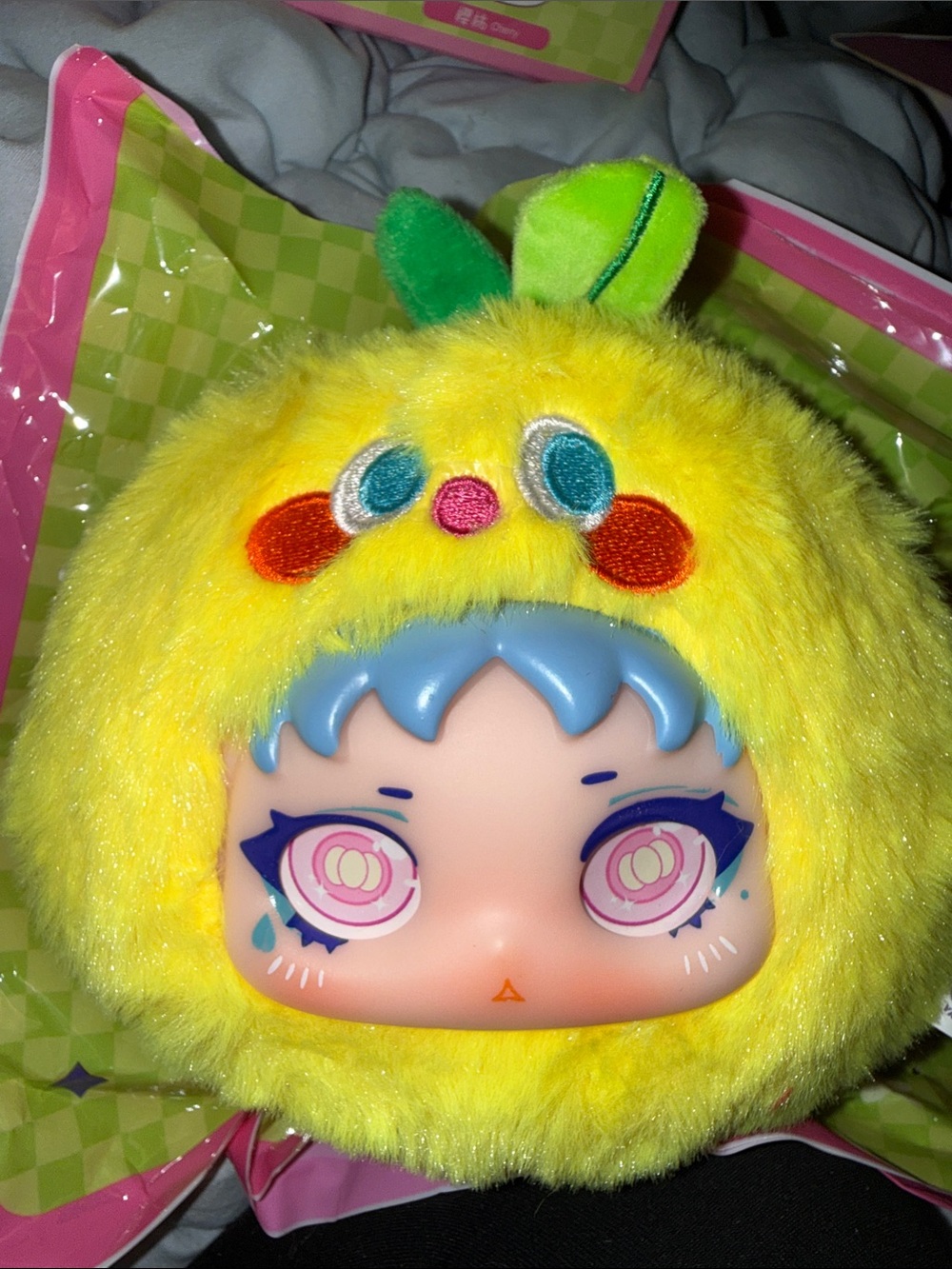 Yaya Fresh Fruits Zipper Bag Pendant - Pineapple